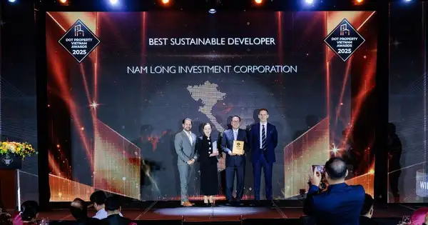 Nam Long Group khẳng định vị thế với loạt giải thưởng uy tín